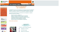 Desktop Screenshot of capacitacion.conampros.gob.mx